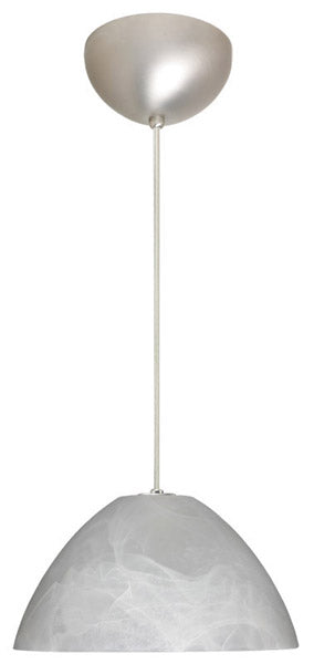 Besa 1JC-420152-SN One Light Pendant, Satin Nickel