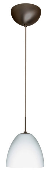 Besa 1JC-447007-BR One Light Pendant, Bronze