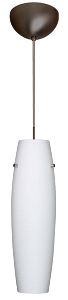 Besa 1JC-489707-BR One Light Pendant, Bronze
