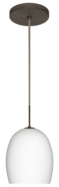 Besa 1JT-169707-BR One Light Pendant, Bronze