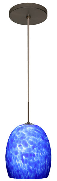 Besa 1JT-169786-BR One Light Pendant, Bronze