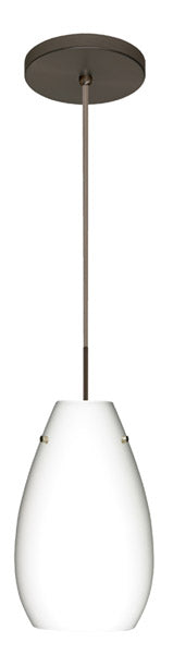 Besa 1JT-412607-BR One Light Pendant, Bronze
