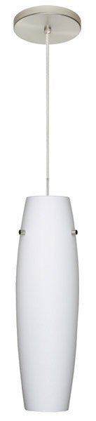 Besa 1JT-489707-SN One Light Pendant, Satin Nickel