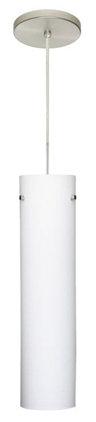 Besa 1JT-722407-SN One Light Pendant, Satin Nickel