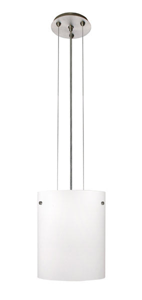 Besa 1KG-400607-SN One Light Pendant, Satin Nickel