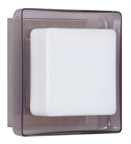 Besa 1WS-773591-SN One Light Wall Sconce, Satin Nickel