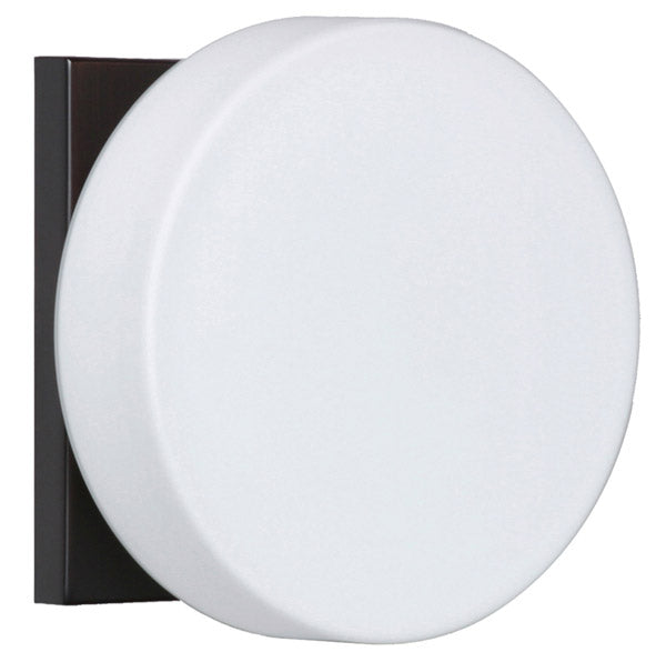 Besa 1WS-773807-BR One Light Wall Sconce, Bronze