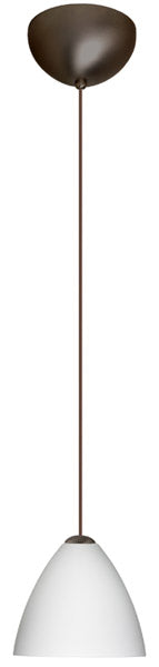 Besa 1XC-177907-BR One Light Pendant, Bronze