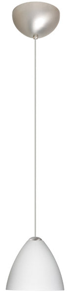 Besa 1XC-177907-SN One Light Pendant, Satin Nickel