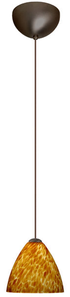 Besa 1XC-177918-BR One Light Pendant, Bronze
