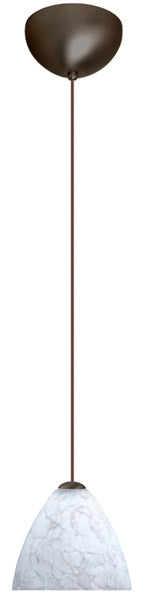 Besa 1XC-177919-BR One Light Pendant, Bronze
