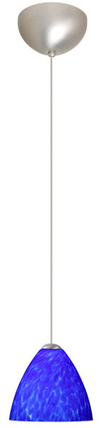Besa 1XC-177986-SN One Light Pendant, Satin Nickel