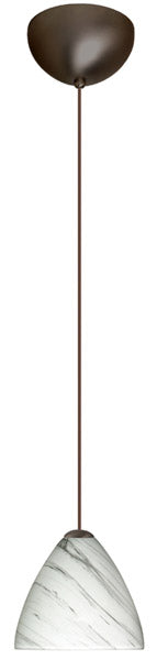 Besa 1XC-1779MG-BR One Light Pendant, Bronze