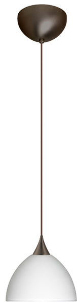 Besa 1XC-467907-BR One Light Pendant, Bronze