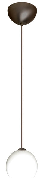 Besa 1XC-565807-BR One Light Pendant, Bronze