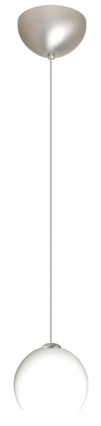 Besa 1XC-565807-SN One Light Pendant, Satin Nickel