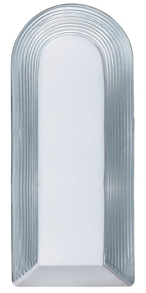 Besa 243353 Wall Sconce, White/Clear