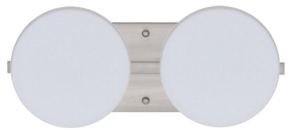 Besa 2WS-773807-SN Wall Sconce, Satin Nickel