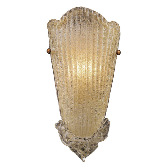 ELK Home 1520/1 One Light Wall Sconce, Antique Gold Leaf