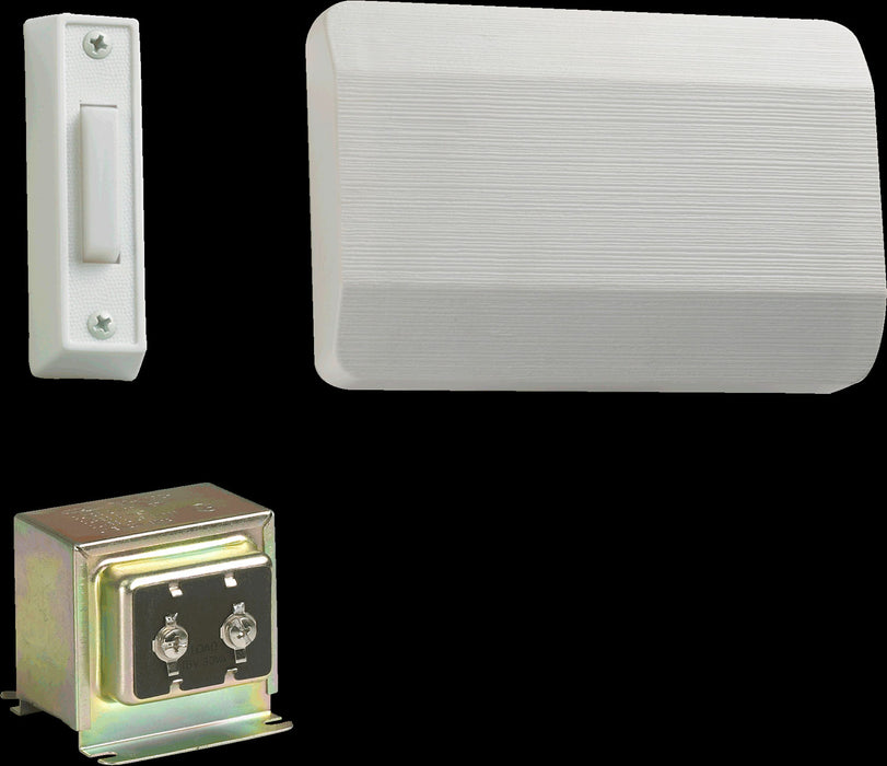 Quorum 101-1-6 Door Chime, White