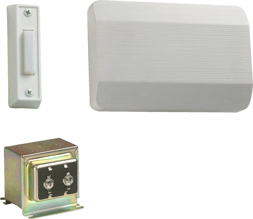 Quorum 101-1-6 Door Chime, White