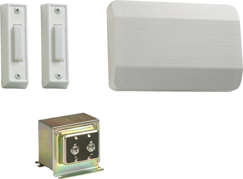 Quorum 101-2-6 Door Chime, White