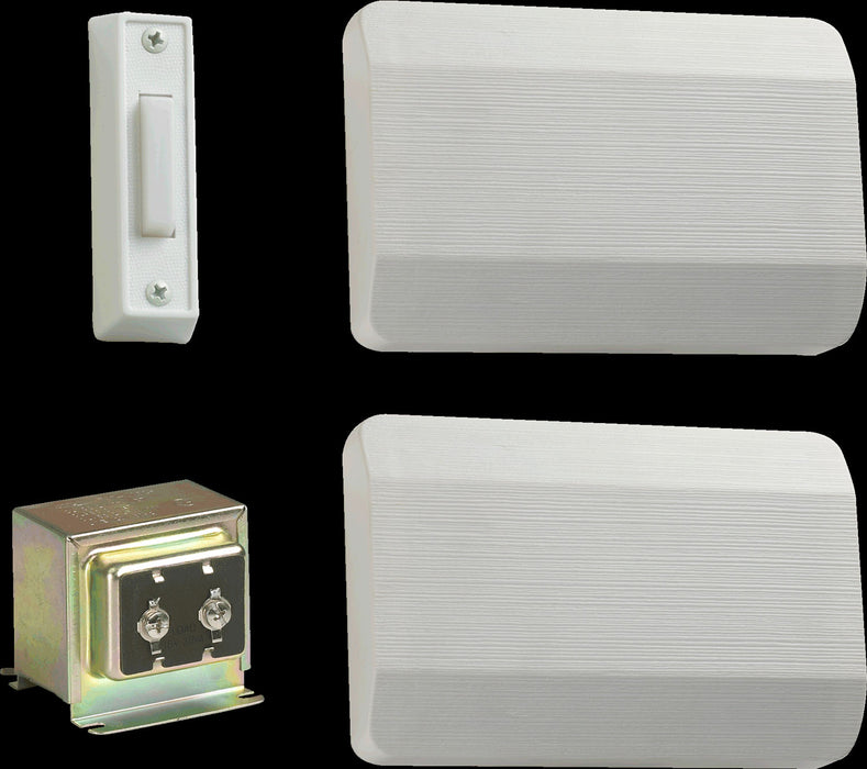 Quorum 102-1-6 Door Chime, White