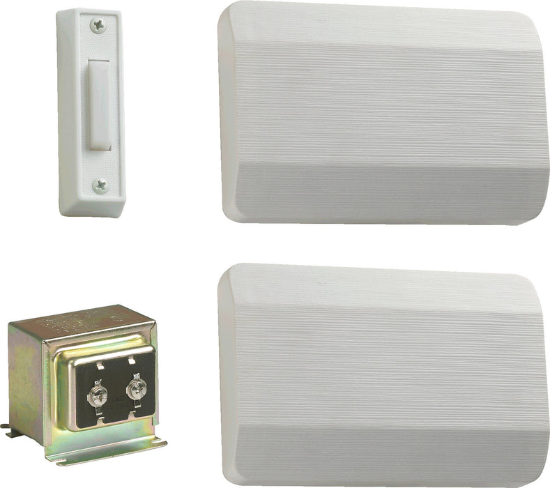 Quorum 102-1-6 Door Chime, White