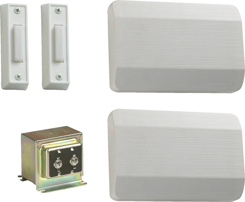 Quorum 102-2-6 Door Chime, White