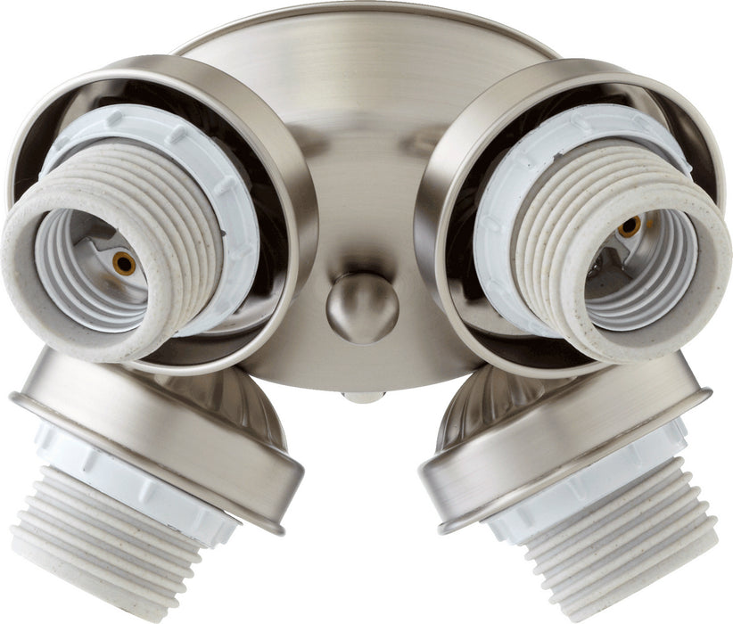Quorum 2401-8065 LED Fan Light Kit, Satin Nickel