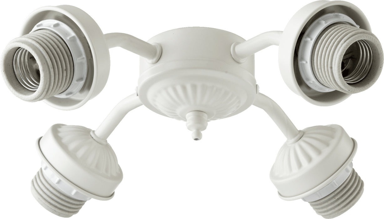 Quorum 2444-808 LED Fan Light Kit, Studio White