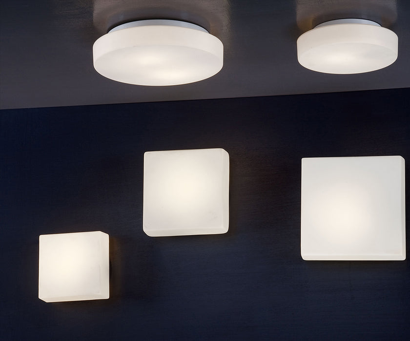 Eurofase 16621-015 One Light Flushmount, White