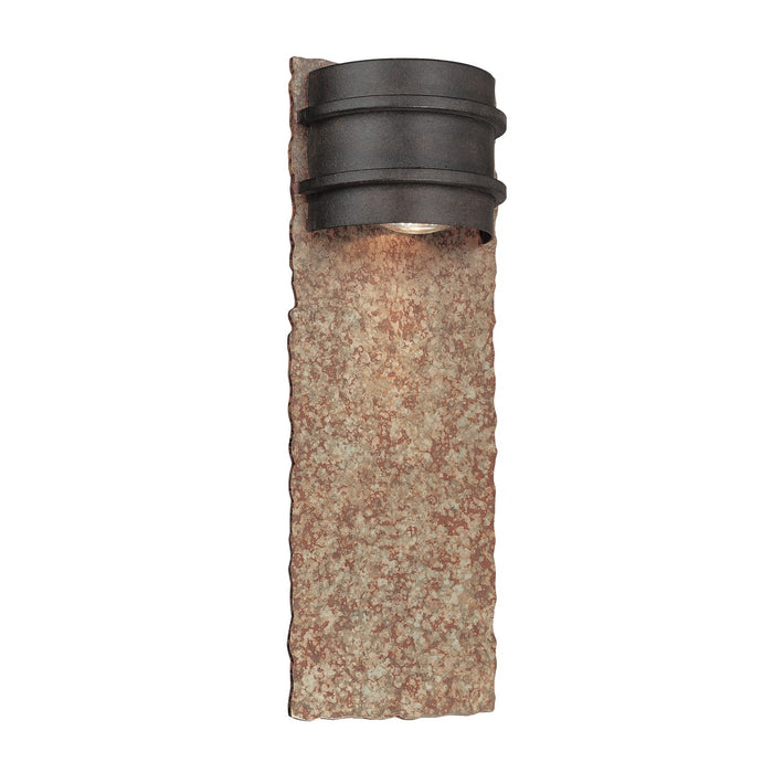 Troy Lighting B1853BB One Light Wall Bracket, Bamboo Bronze