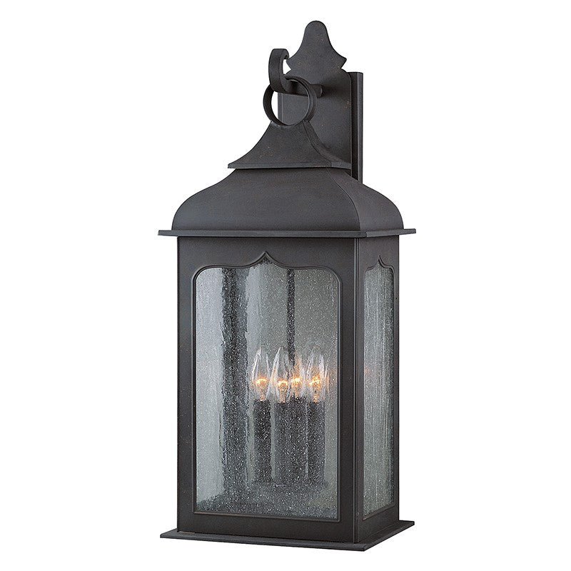 Troy Lighting B2013-TBZ Four Light Wall Lantern, Textured Bronze