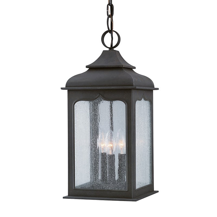 Troy Lighting F2017-TBZ Three Light Hanging Lantern, Textured Bronze