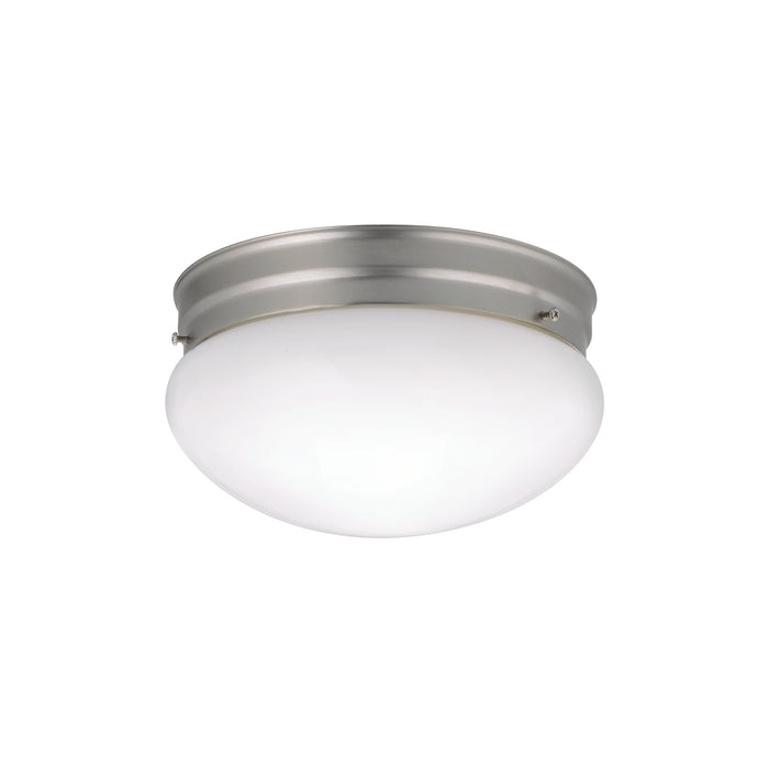 Kichler 209NI Two Light Flush Mount, Brushed Nickel