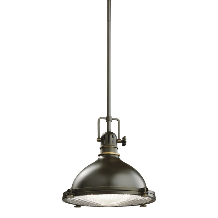 Kichler 2665OZ One Light Pendant, Olde Bronze