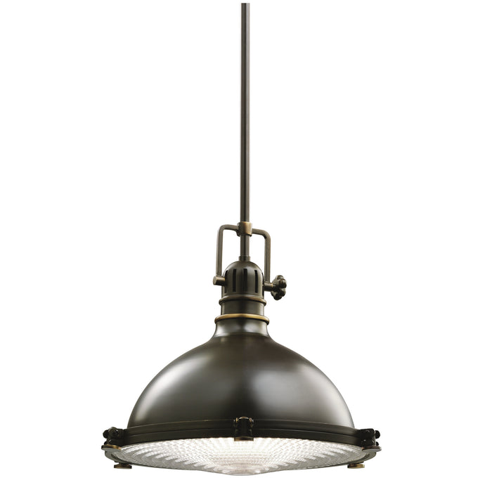 Kichler 2666OZ One Light Pendant, Olde Bronze