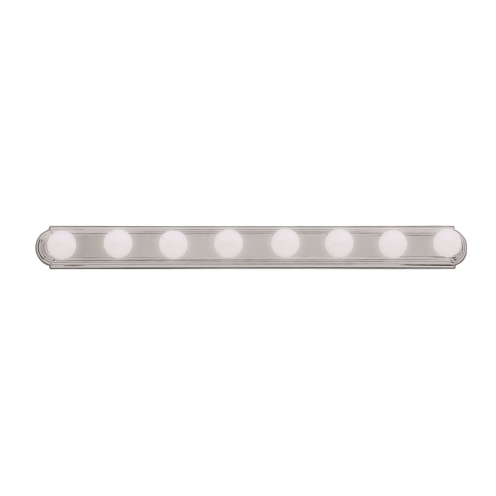 Kichler 5019NI Eight Light Linear Bath, Brushed Nickel