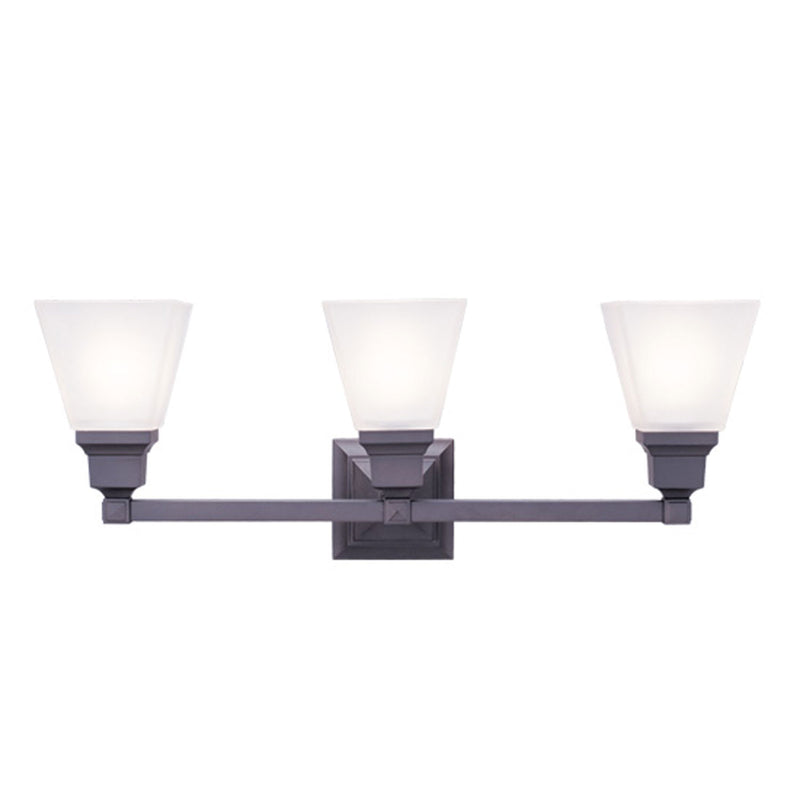 Livex Lighting 1033-07 Three Light Bath Vanity, Bronze