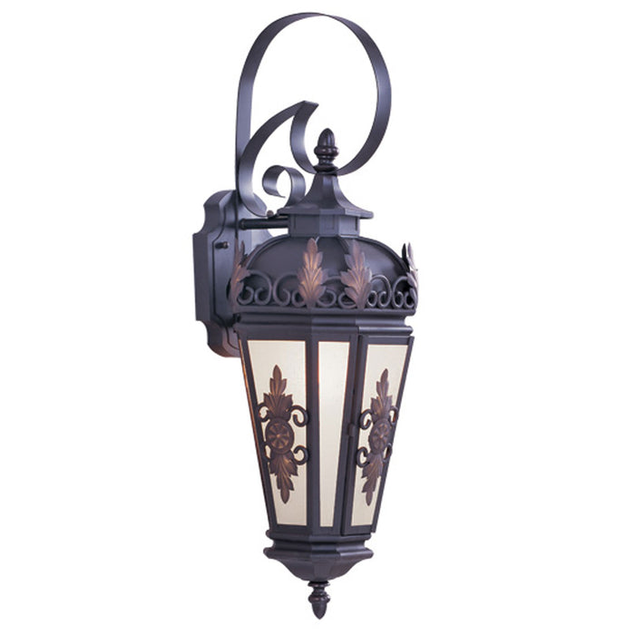 Livex Lighting 2192-07 One Light Outdoor Wall Lantern, Bronze