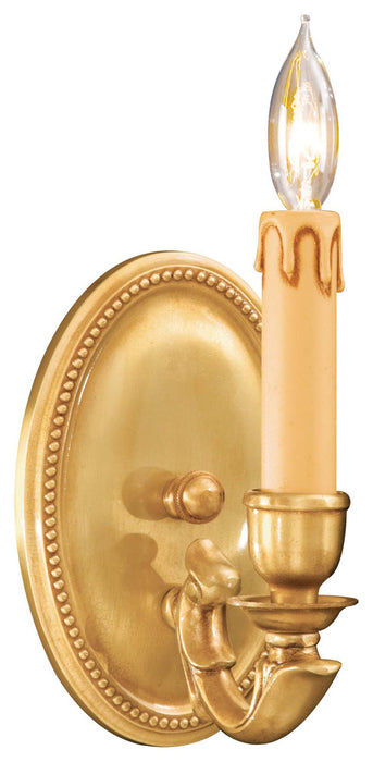Metropolitan N9808-FG One Light Wall Sconce, French Gold