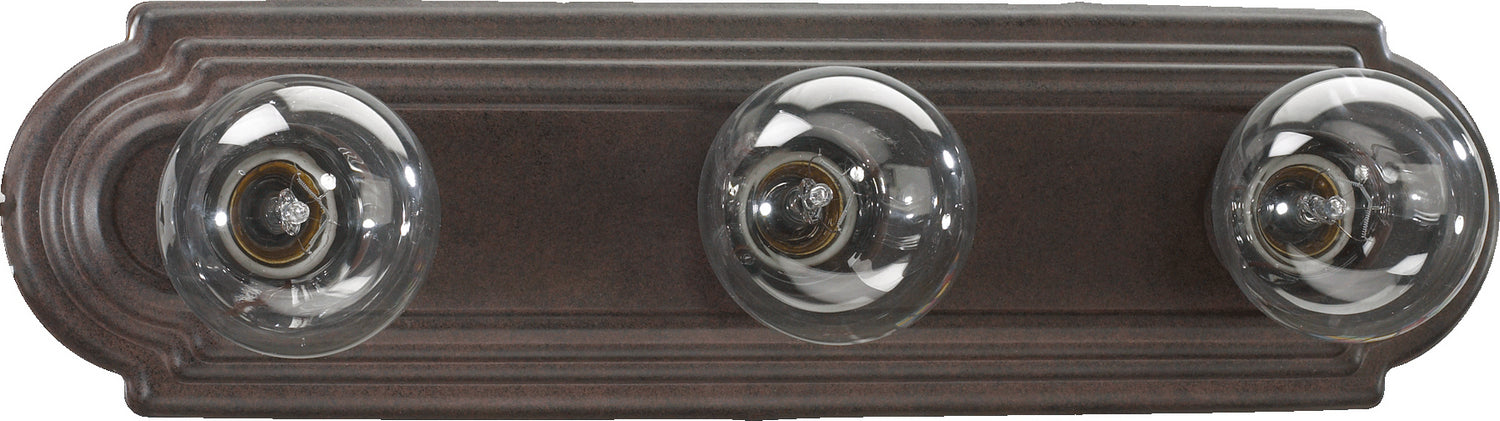 Quorum 5049-3-44 Three Light Vanity, Toasted Sienna