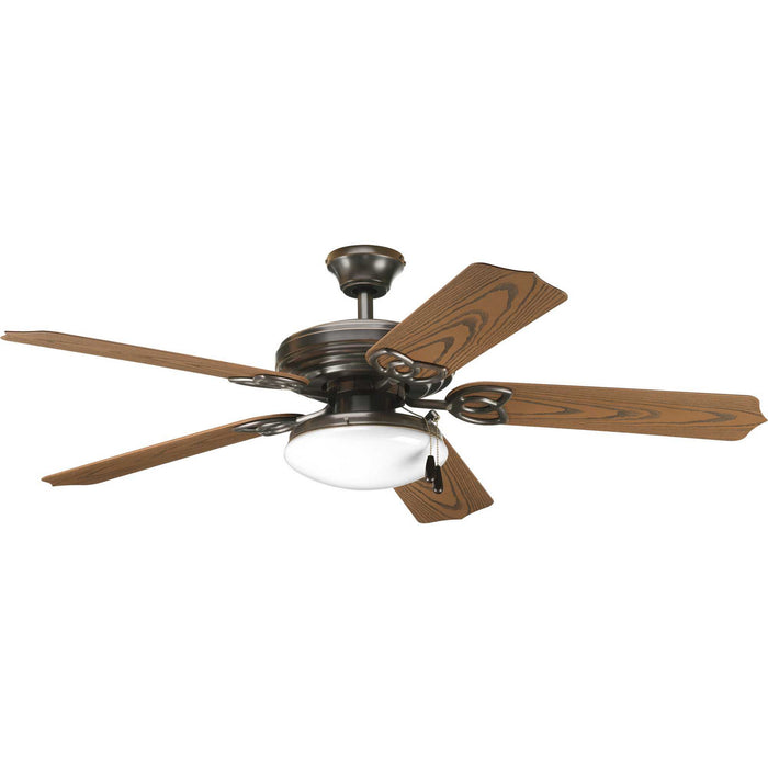Progress Lighting P2502-20 52" Ceiling Fan, Antique Bronze