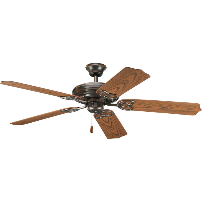 Progress Lighting P2502-20 52" Ceiling Fan, Antique Bronze