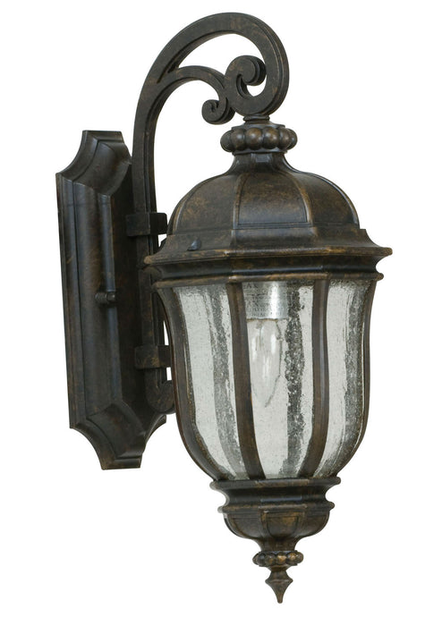 Craftmade Z3304-PRO One Light Outdoor Wall Lantern, Peruvian Bronze Outdoor