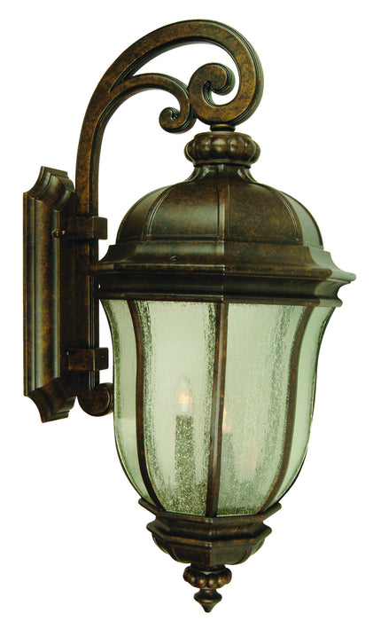 Craftmade Z3314-PRO Two Light Outdoor Wall Lantern, Peruvian Bronze Outdoor