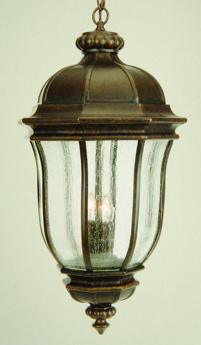 Craftmade Z3321-PRO Three Light Outdoor Pendant, Peruvian Bronze Outdoor