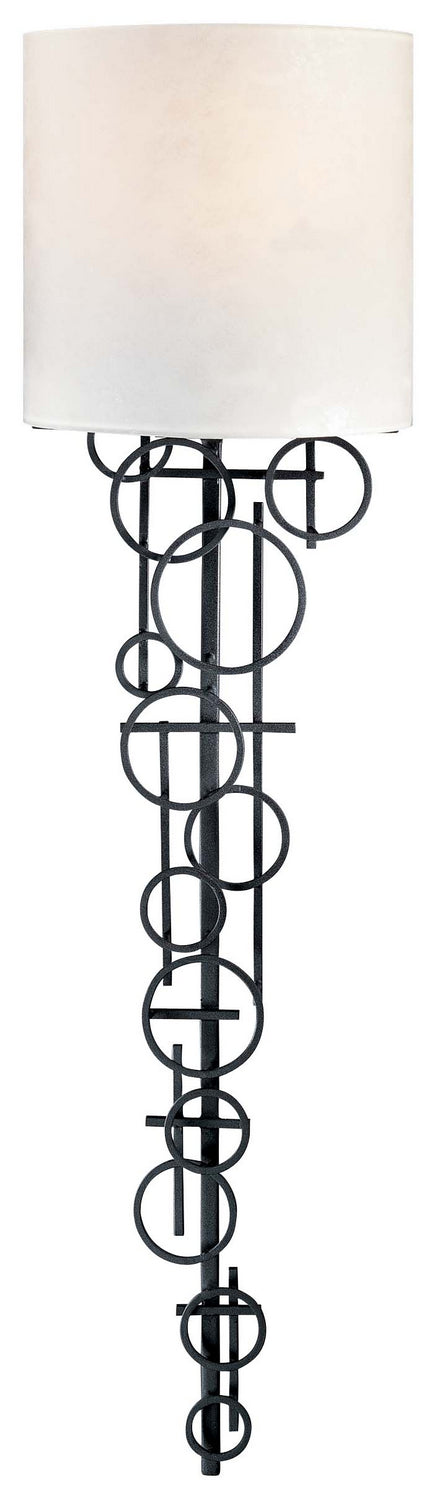 George Kovacs P5130-066 One Light Wall Sconce, Coal