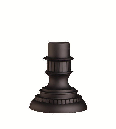 Kichler 9531BK Outdoor Pier Mount, Black